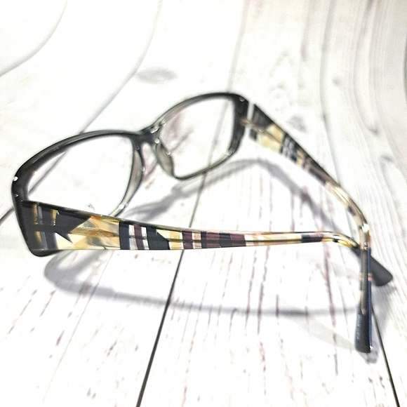 NEW Full Rim Eyeglass Frame by Enhance, black crystal trendy glasses, 56-14-140 - Picture 4 of 5